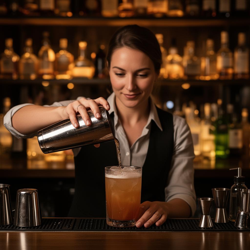 Bartender & mixóloga (ejemplo)