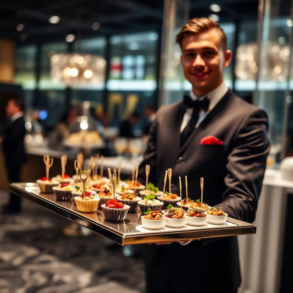 Catering corporativo y de cóctel (ejemplo)
