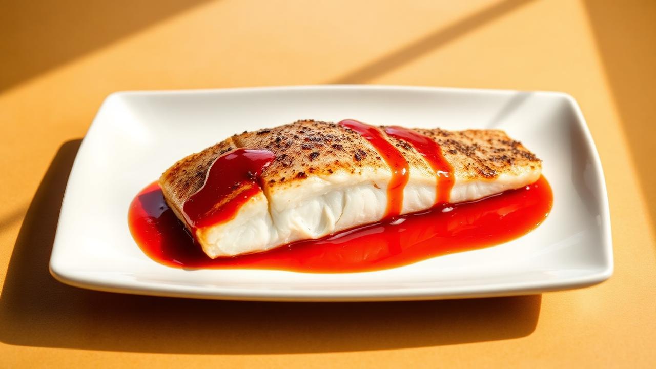 Cherne con emulsión de Mojo Hervido
