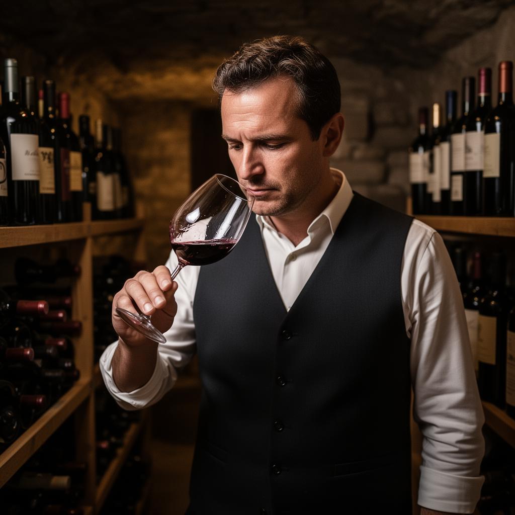 Sumiller y asesor de vinos (ejemplo)